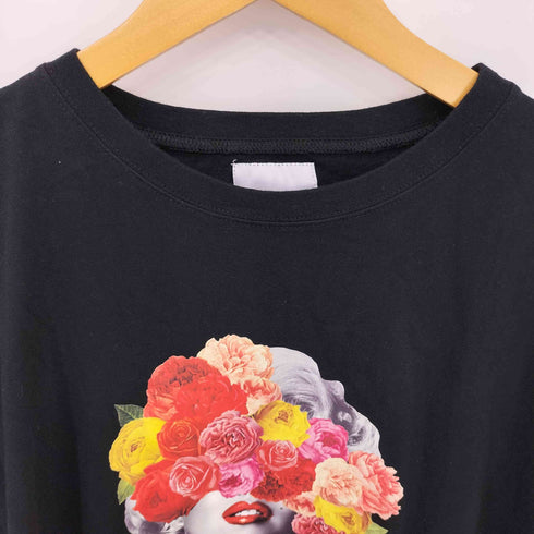 La vie est belle 花柄 プリント クルーネック S/S シャツ メンズ import:XL